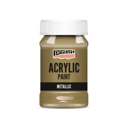 Acrylic paint, Metallic, Antique Copper, 100 ml